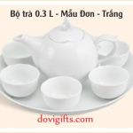 Bộ Ấm Trà Minh Long In logo làm quà tặng