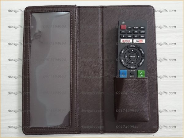 Bìa da đựng remote, Hộp da đựng remote