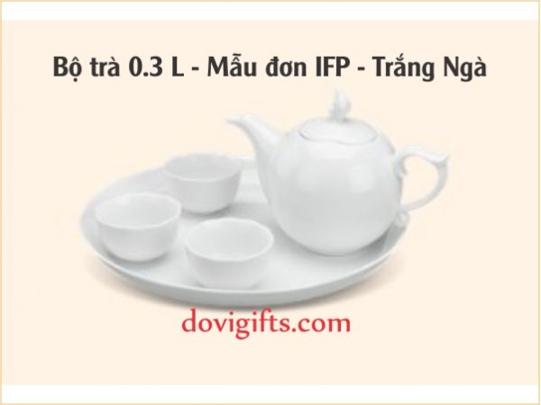 Bộ Ấm Trà Minh Long In logo làm quà tặng