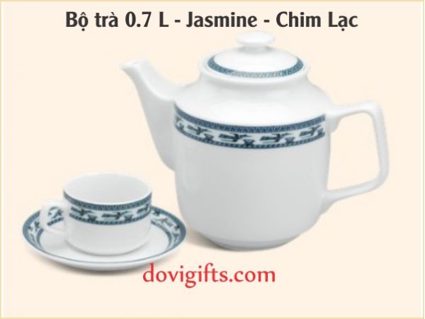 Bộ Ấm Trà Minh Long In logo làm quà tặng