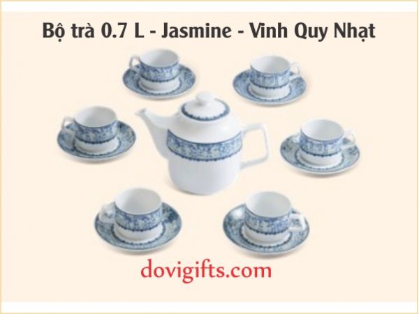 Bộ Ấm Trà Minh Long In logo làm quà tặng